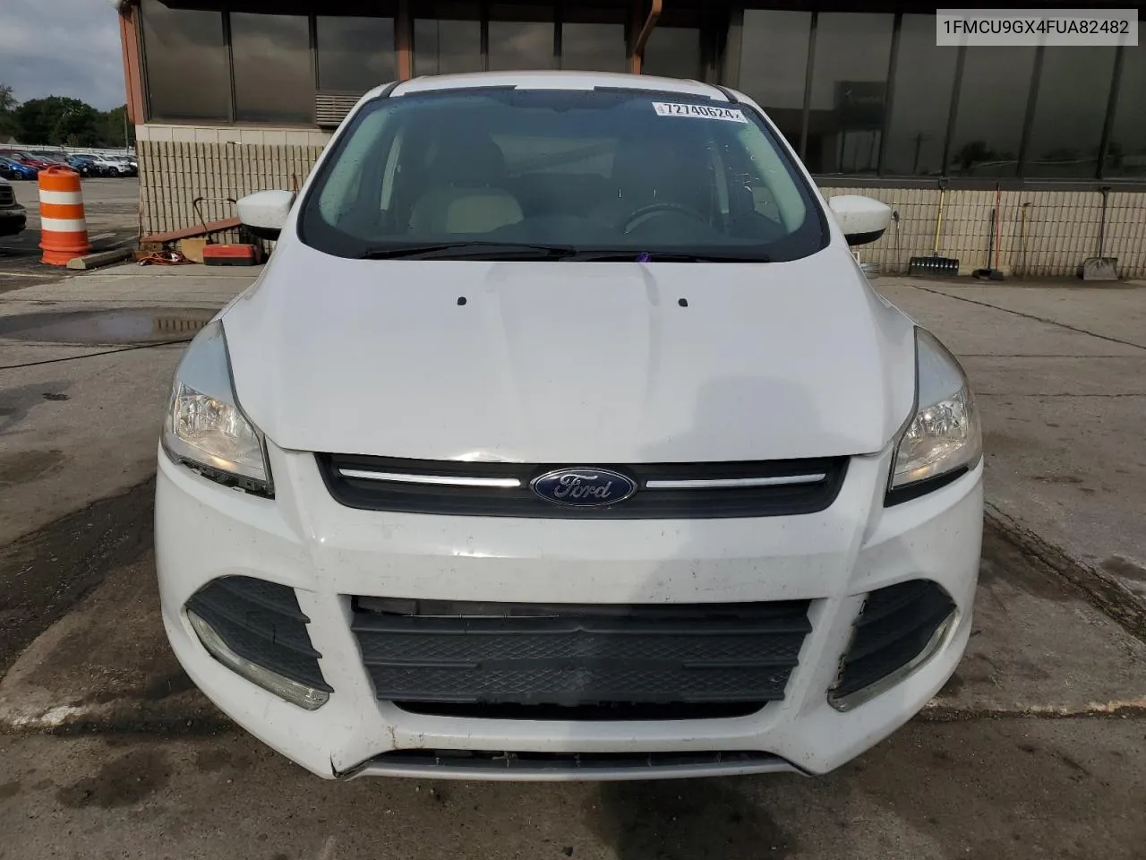 2015 Ford Escape Se VIN: 1FMCU9GX4FUA82482 Lot: 72740624