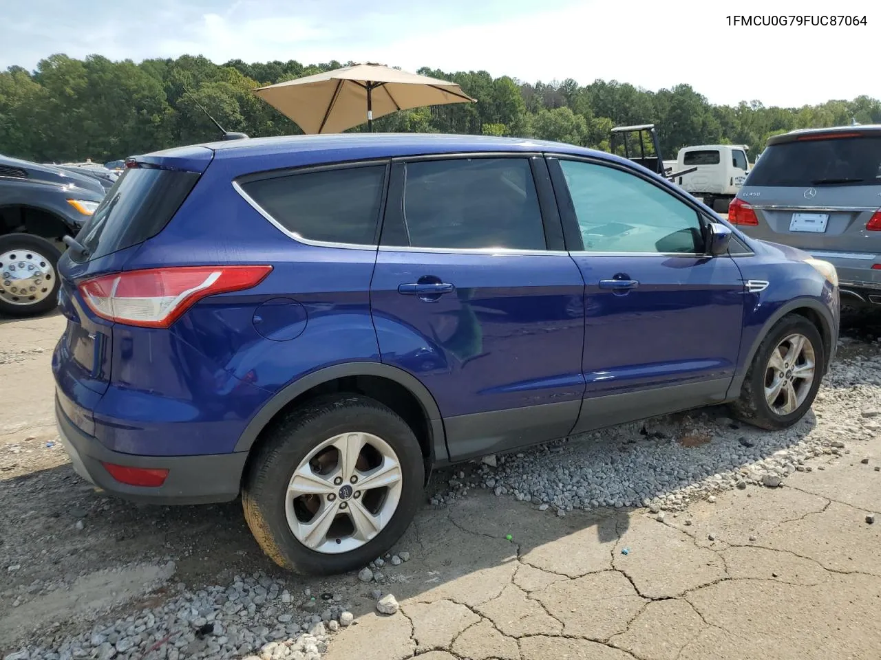 2015 Ford Escape Se VIN: 1FMCU0G79FUC87064 Lot: 72762114