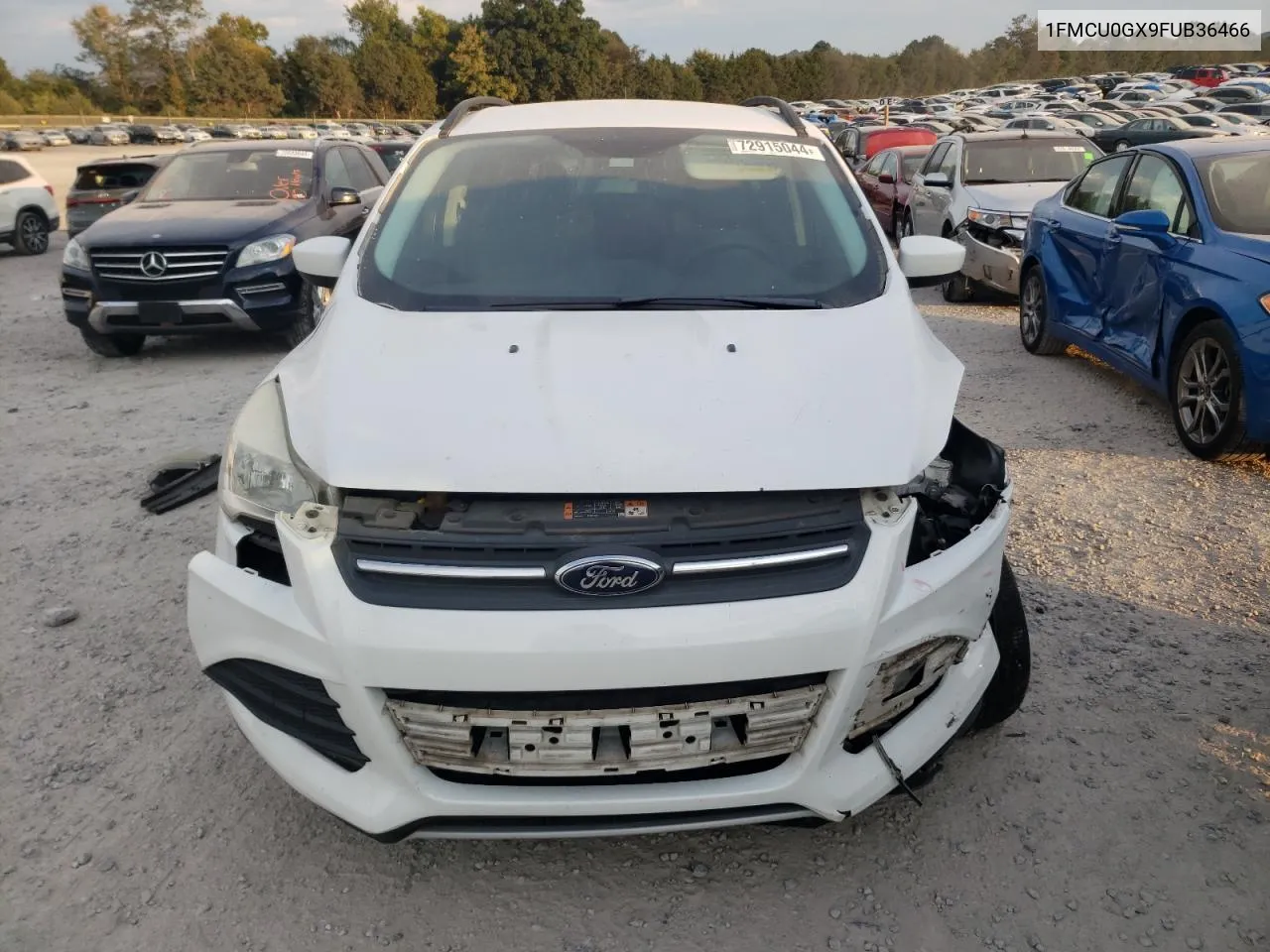 2015 Ford Escape Se VIN: 1FMCU0GX9FUB36466 Lot: 72915044