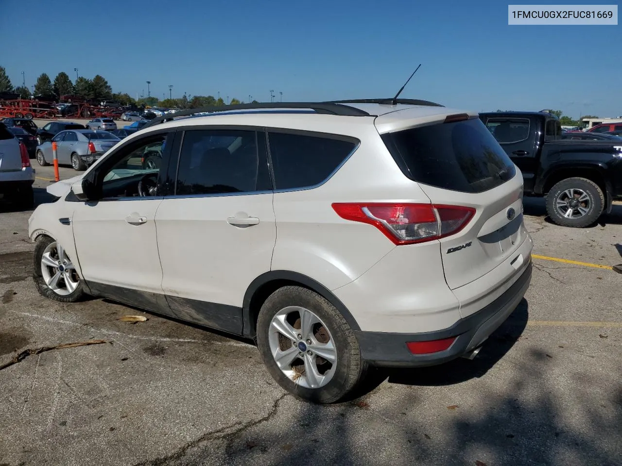 2015 Ford Escape Se VIN: 1FMCU0GX2FUC81669 Lot: 72949834