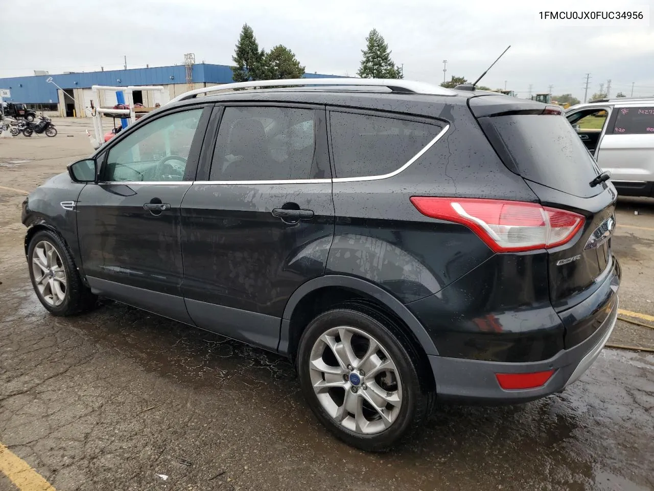 2015 Ford Escape Titanium VIN: 1FMCU0JX0FUC34956 Lot: 72958554