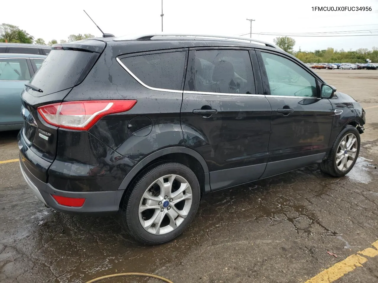 2015 Ford Escape Titanium VIN: 1FMCU0JX0FUC34956 Lot: 72958554