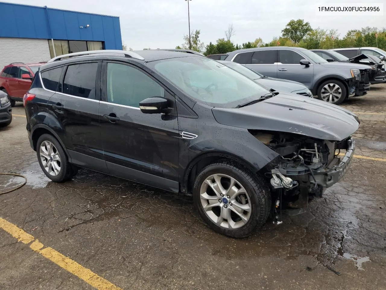 2015 Ford Escape Titanium VIN: 1FMCU0JX0FUC34956 Lot: 72958554