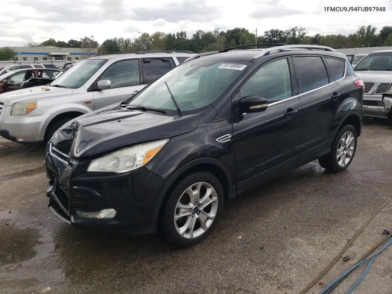 2015 Ford Escape Titanium VIN: 1FMCU9J94FUB97948 Lot: 73118064