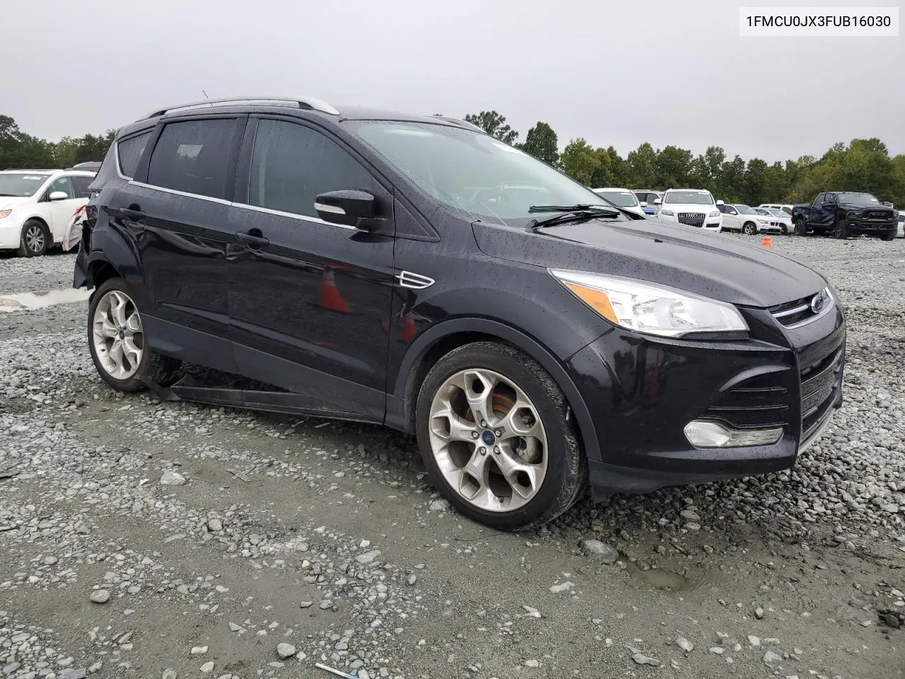 2015 Ford Escape Titanium VIN: 1FMCU0JX3FUB16030 Lot: 73161694