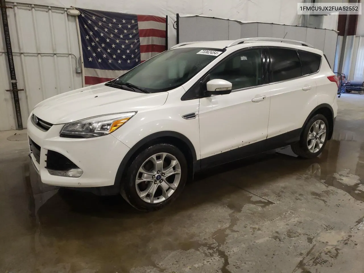 2015 Ford Escape Titanium VIN: 1FMCU9JX2FUA52552 Lot: 73362454