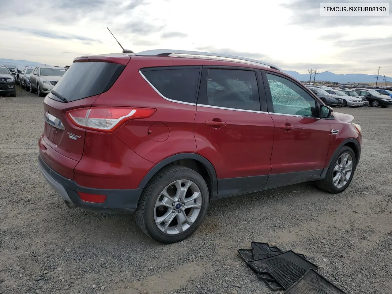 2015 Ford Escape Titanium VIN: 1FMCU9J9XFUB08190 Lot: 73579734