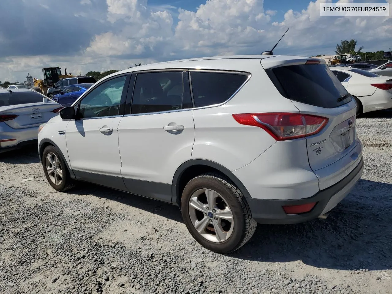 2015 Ford Escape Se VIN: 1FMCU0G70FUB24559 Lot: 74004024