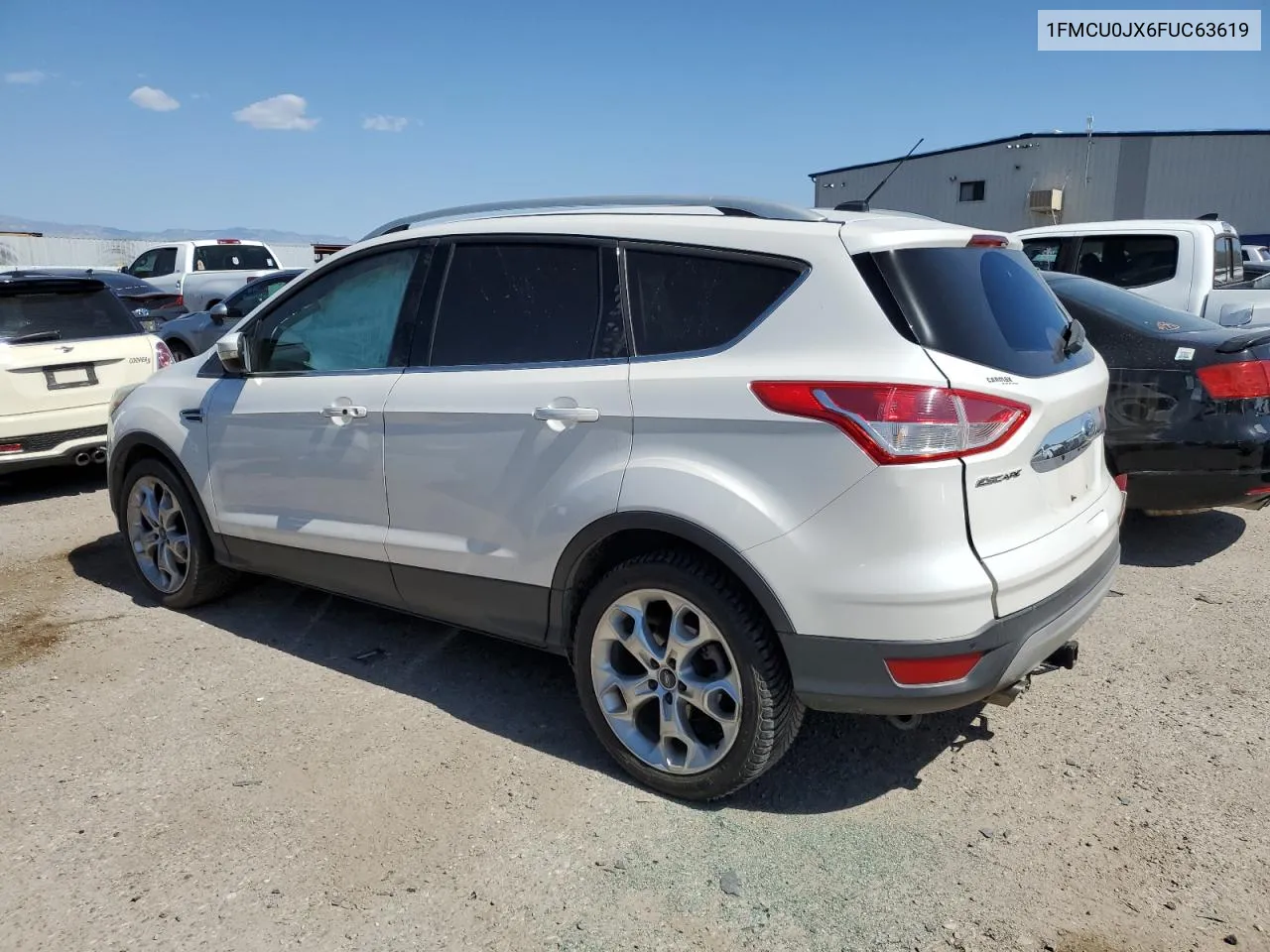 2015 Ford Escape Titanium VIN: 1FMCU0JX6FUC63619 Lot: 74082274