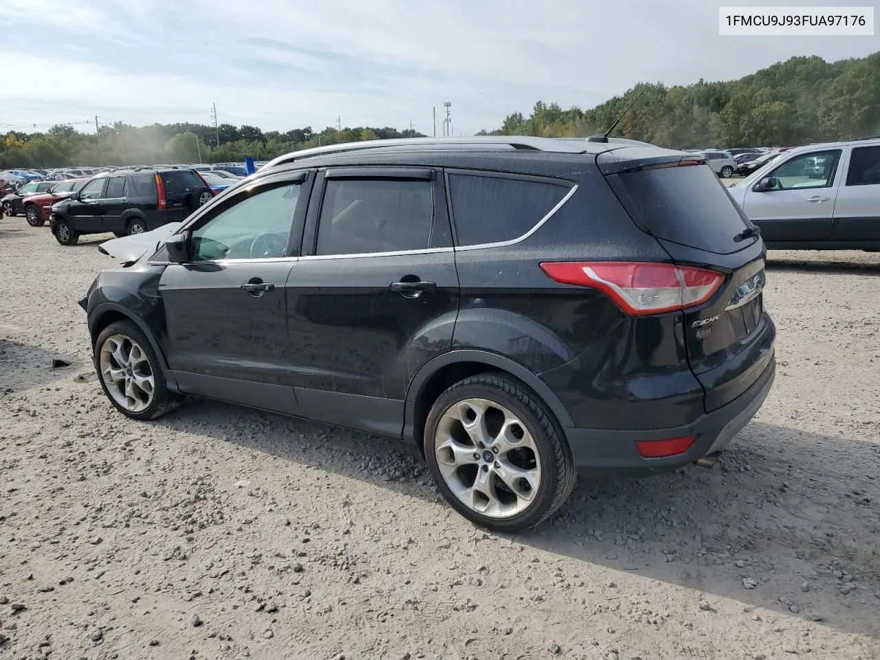 2015 Ford Escape Titanium VIN: 1FMCU9J93FUA97176 Lot: 74175414