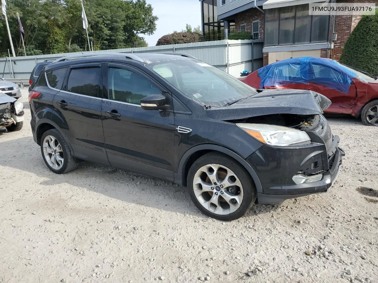 2015 Ford Escape Titanium VIN: 1FMCU9J93FUA97176 Lot: 74175414