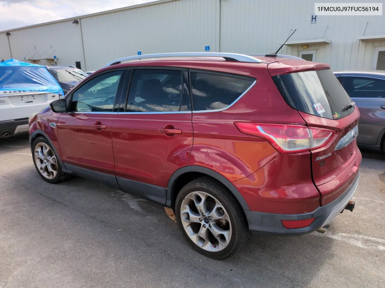 2015 Ford Escape Titanium VIN: 1FMCU0J97FUC56194 Lot: 74322574