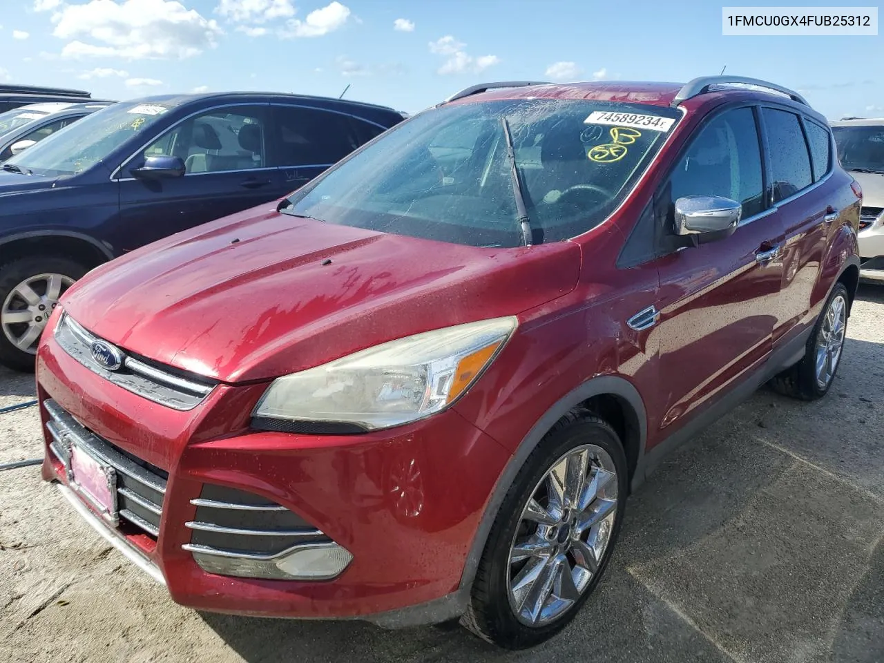 2015 Ford Escape Se VIN: 1FMCU0GX4FUB25312 Lot: 74589234