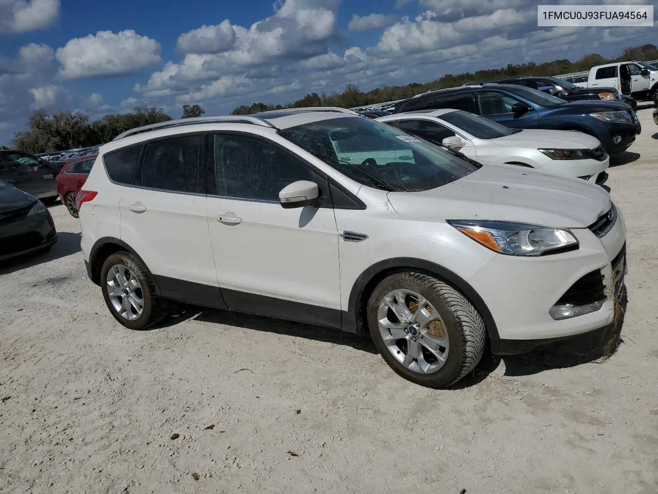 2015 Ford Escape Titanium VIN: 1FMCU0J93FUA94564 Lot: 74640544