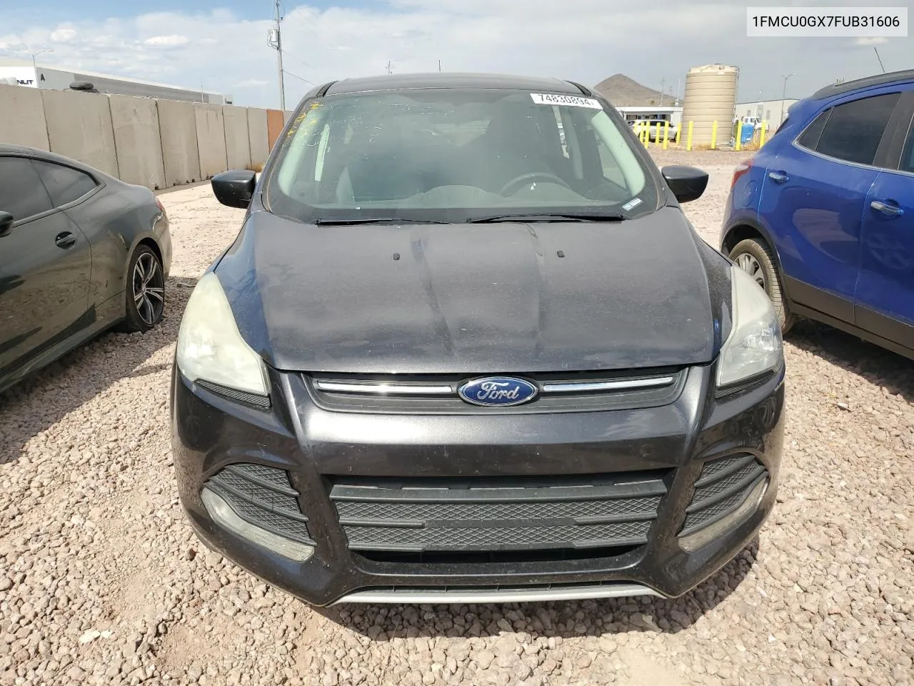 2015 Ford Escape Se VIN: 1FMCU0GX7FUB31606 Lot: 74830894