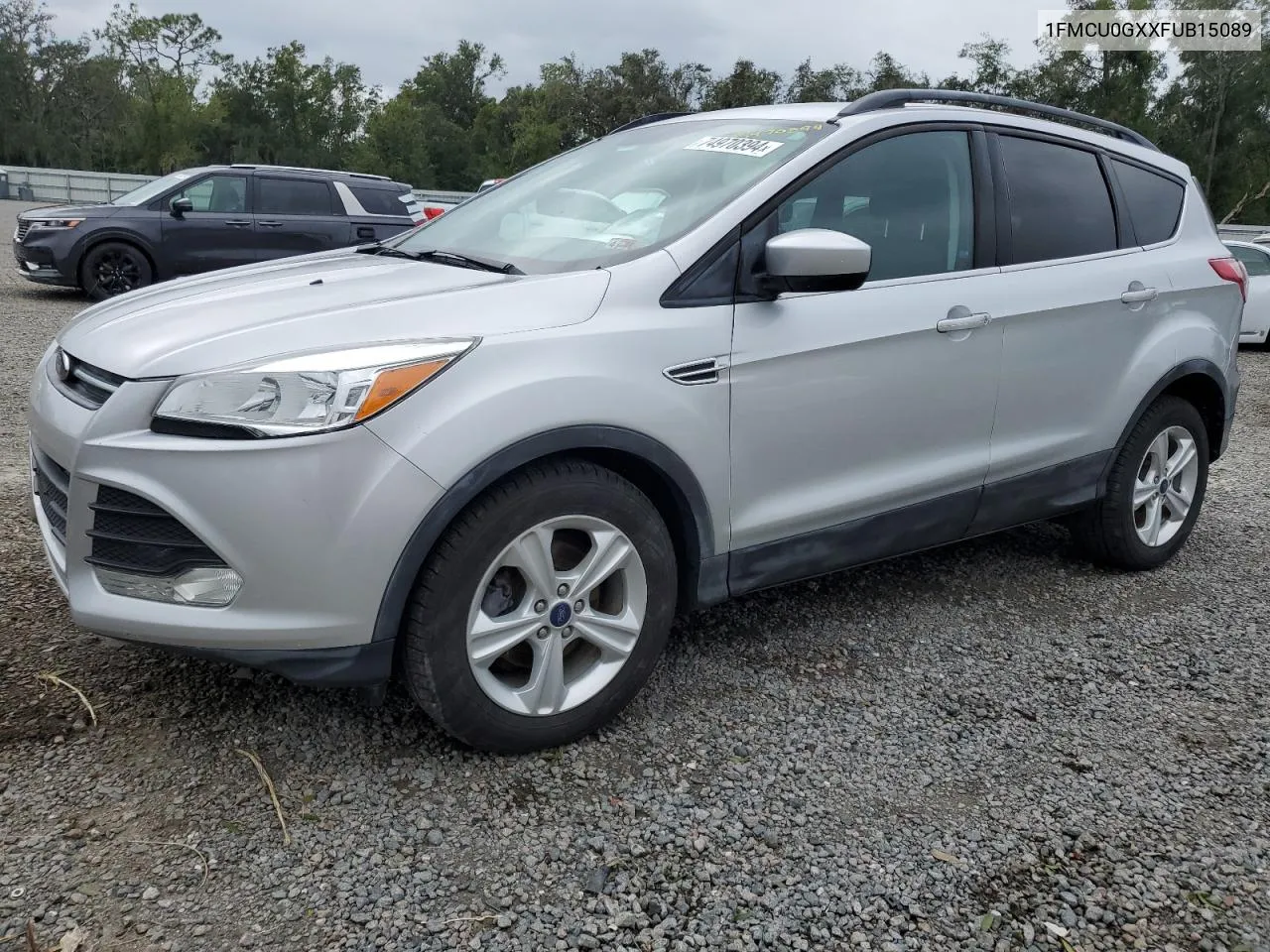 2015 Ford Escape Se VIN: 1FMCU0GXXFUB15089 Lot: 74970394