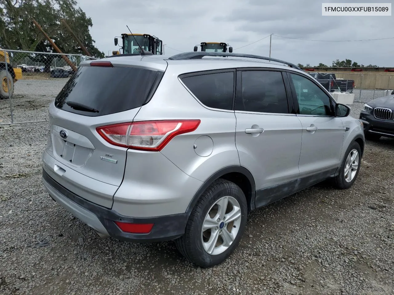 2015 Ford Escape Se VIN: 1FMCU0GXXFUB15089 Lot: 74970394