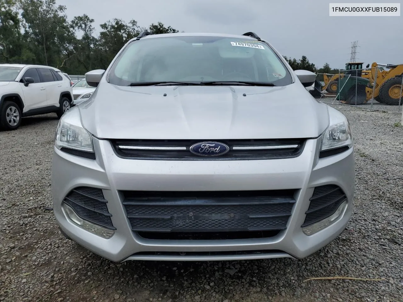 2015 Ford Escape Se VIN: 1FMCU0GXXFUB15089 Lot: 74970394