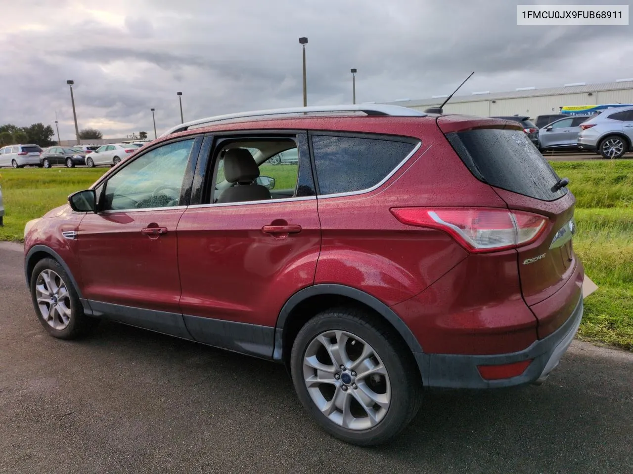 2015 Ford Escape Titanium VIN: 1FMCU0JX9FUB68911 Lot: 74997844