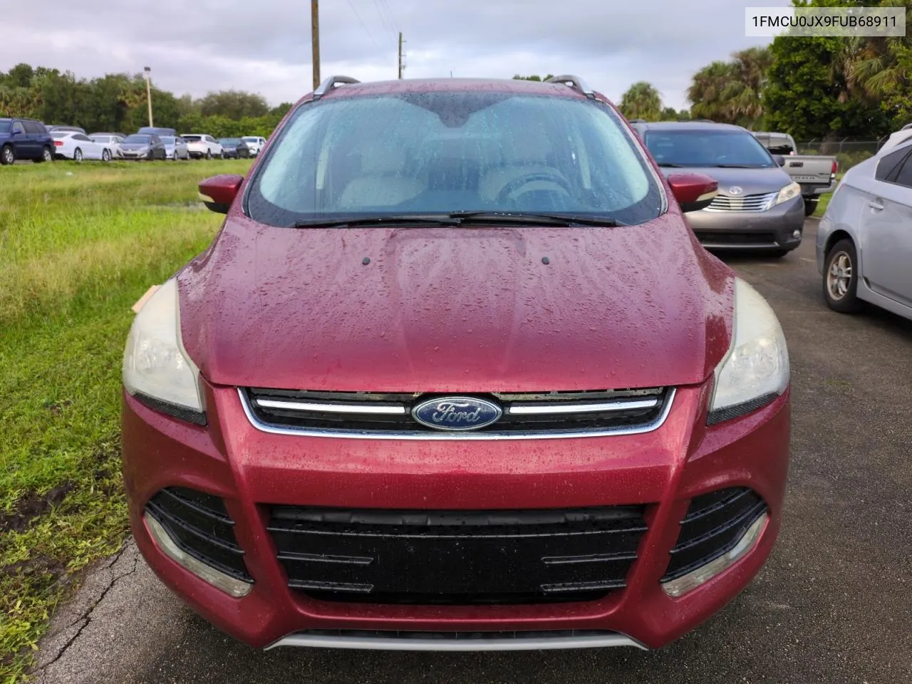 2015 Ford Escape Titanium VIN: 1FMCU0JX9FUB68911 Lot: 74997844