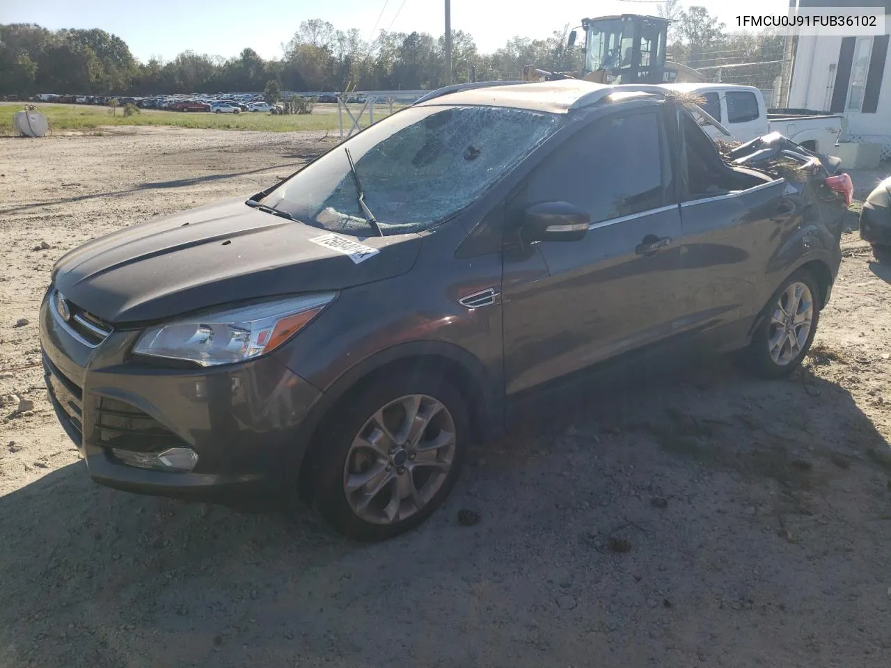 2015 Ford Escape Titanium VIN: 1FMCU0J91FUB36102 Lot: 75084014