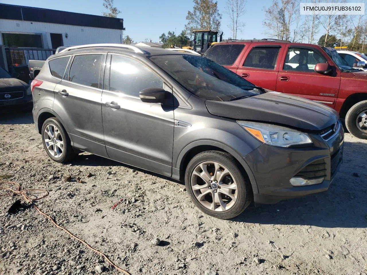 2015 Ford Escape Titanium VIN: 1FMCU0J91FUB36102 Lot: 75084014