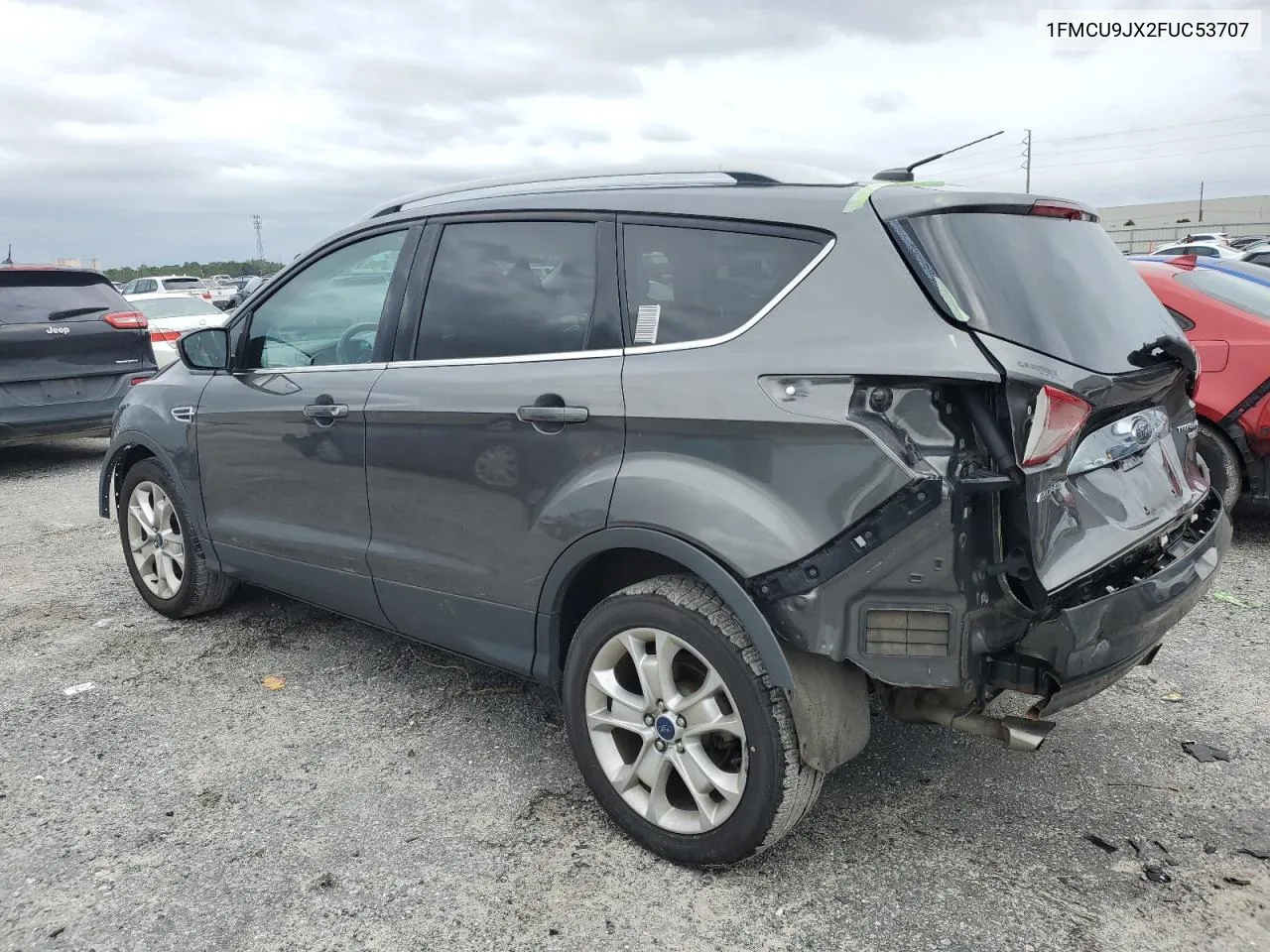 2015 Ford Escape Titanium VIN: 1FMCU9JX2FUC53707 Lot: 75165924