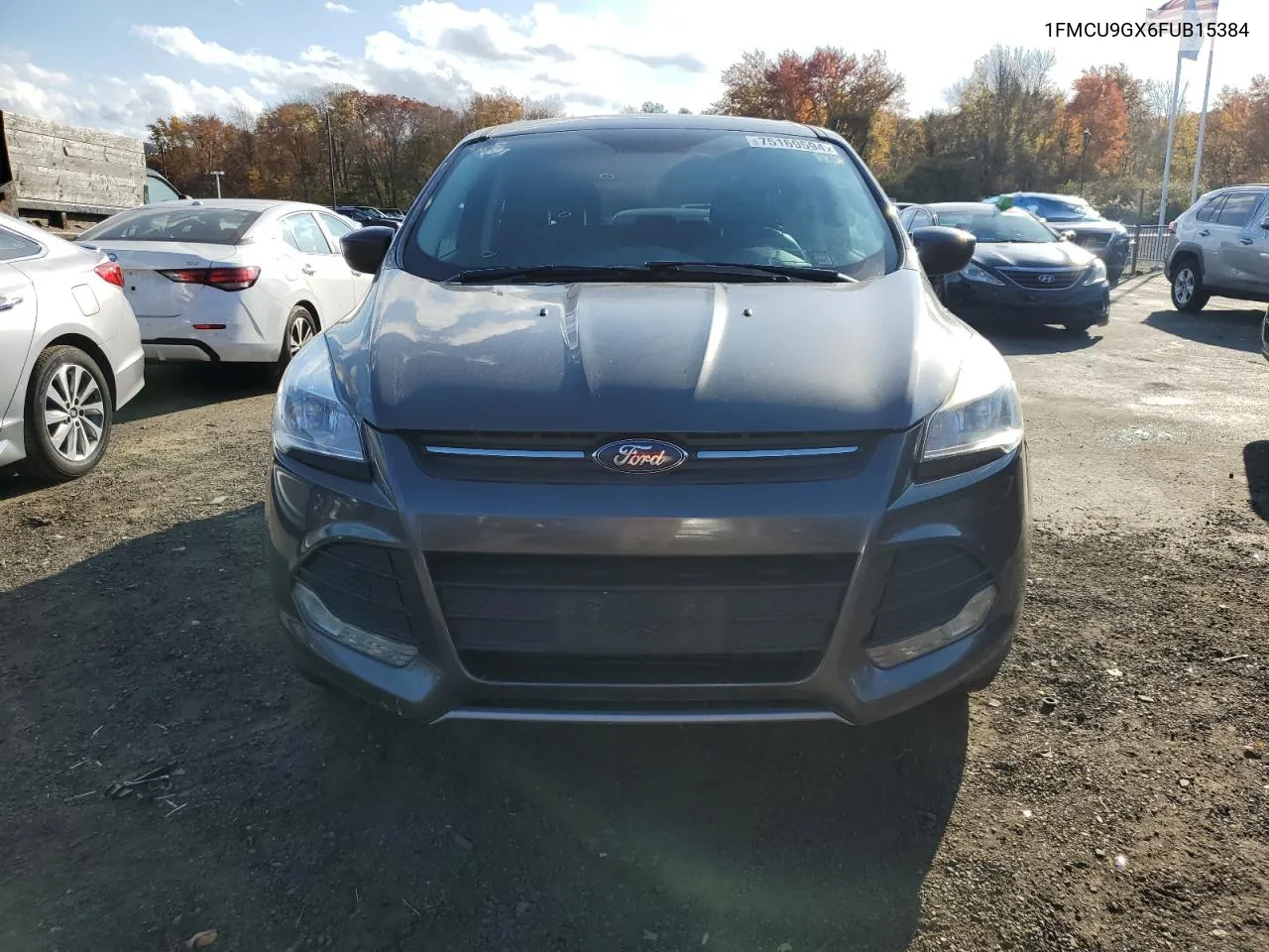 2015 Ford Escape Se VIN: 1FMCU9GX6FUB15384 Lot: 75169594