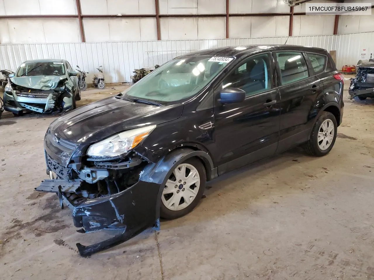 2015 Ford Escape S VIN: 1FMCU0F78FUB45967 Lot: 75248934