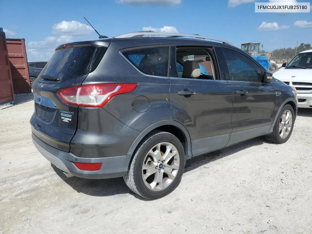 2015 Ford Escape Titanium VIN: 1FMCU0JX1FUB25180 Lot: 75451234