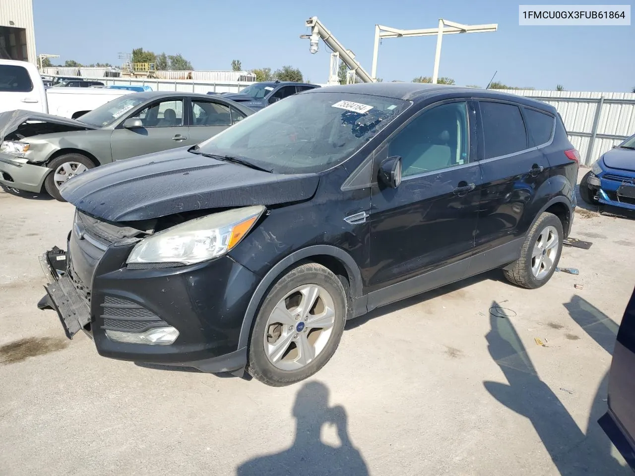 2015 Ford Escape Se VIN: 1FMCU0GX3FUB61864 Lot: 75504164