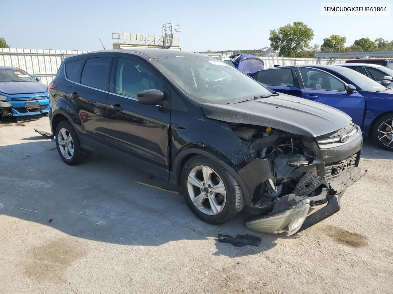 2015 Ford Escape Se VIN: 1FMCU0GX3FUB61864 Lot: 75504164