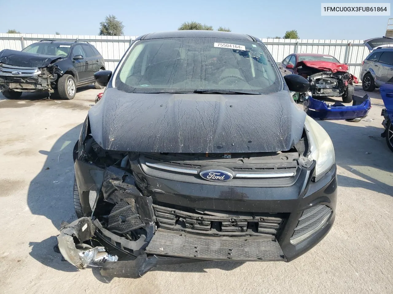 2015 Ford Escape Se VIN: 1FMCU0GX3FUB61864 Lot: 75504164