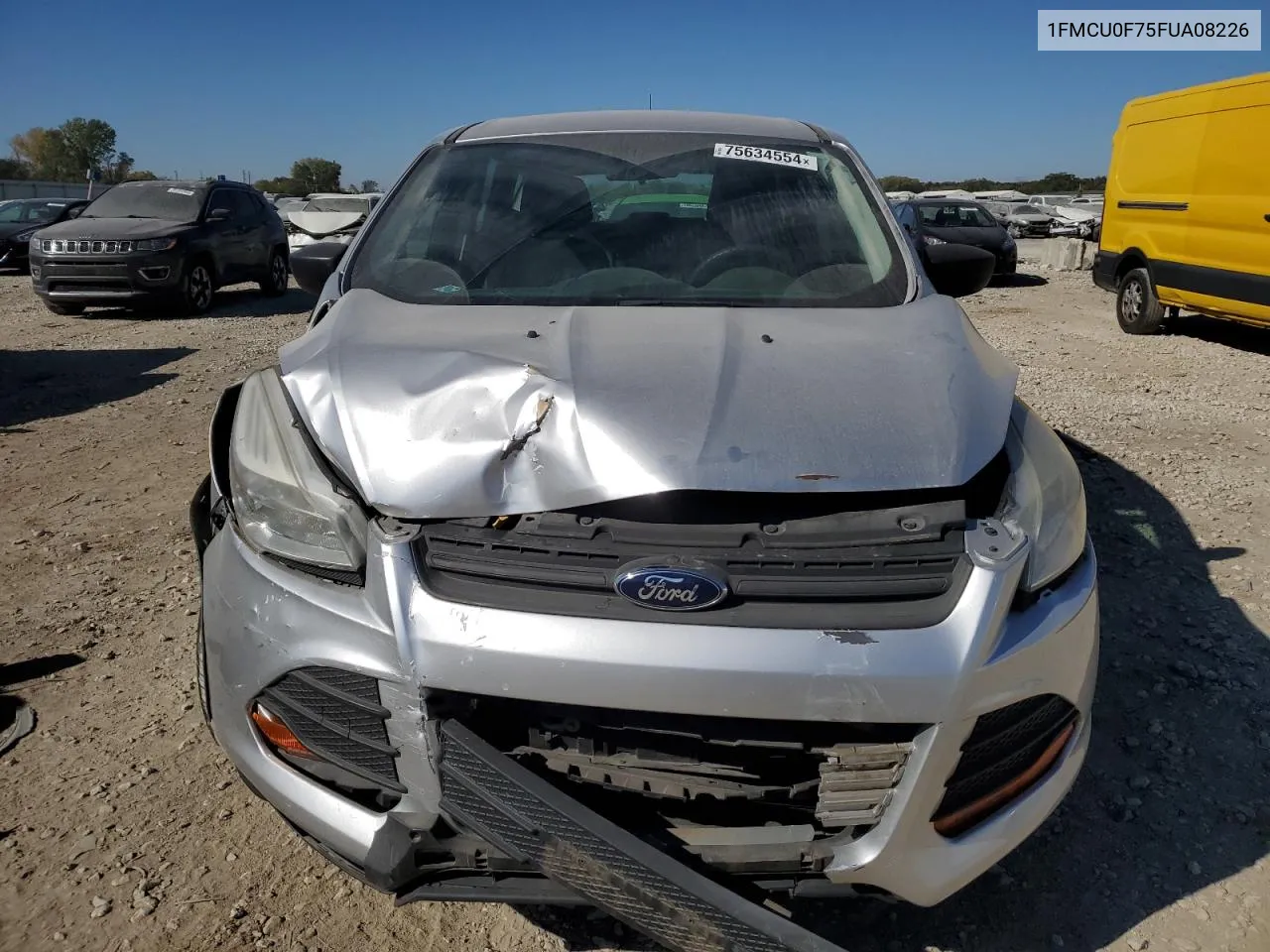 2015 Ford Escape S VIN: 1FMCU0F75FUA08226 Lot: 75634554