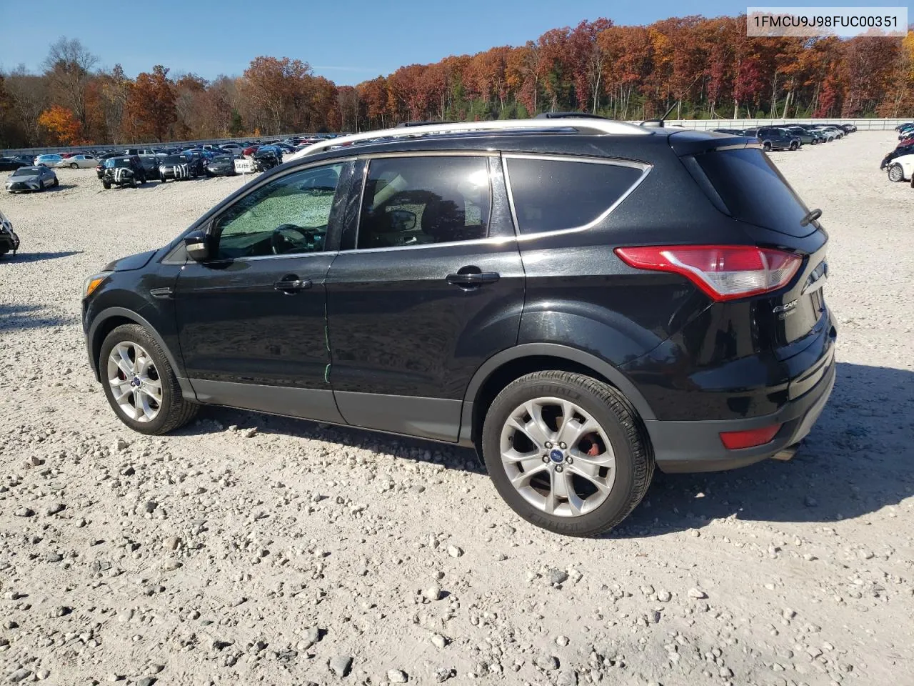 2015 Ford Escape Titanium VIN: 1FMCU9J98FUC00351 Lot: 75640384