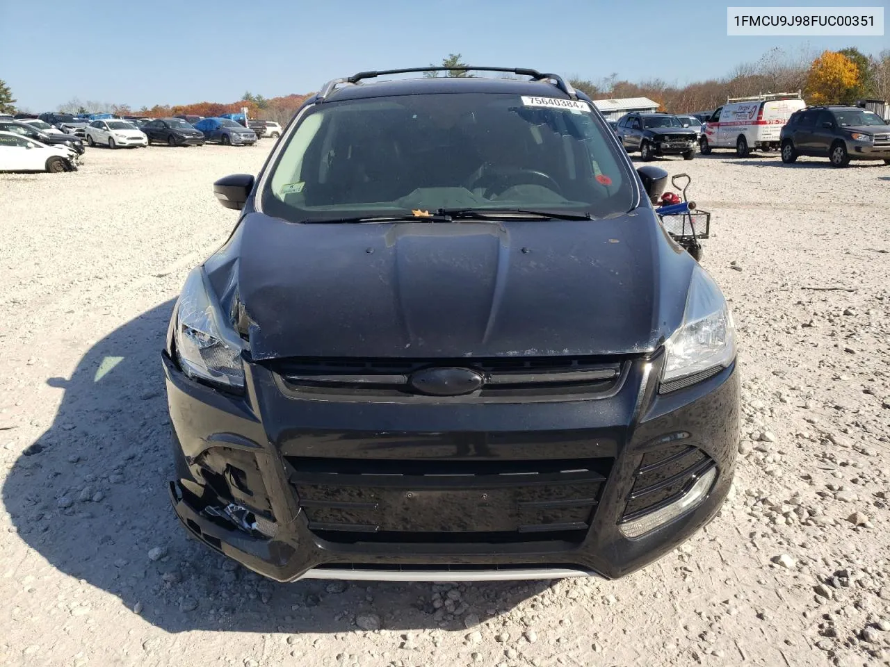 2015 Ford Escape Titanium VIN: 1FMCU9J98FUC00351 Lot: 75640384