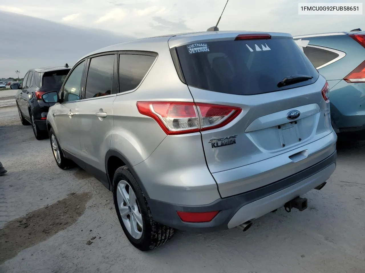 2015 Ford Escape Se VIN: 1FMCU0G92FUB58651 Lot: 75661794