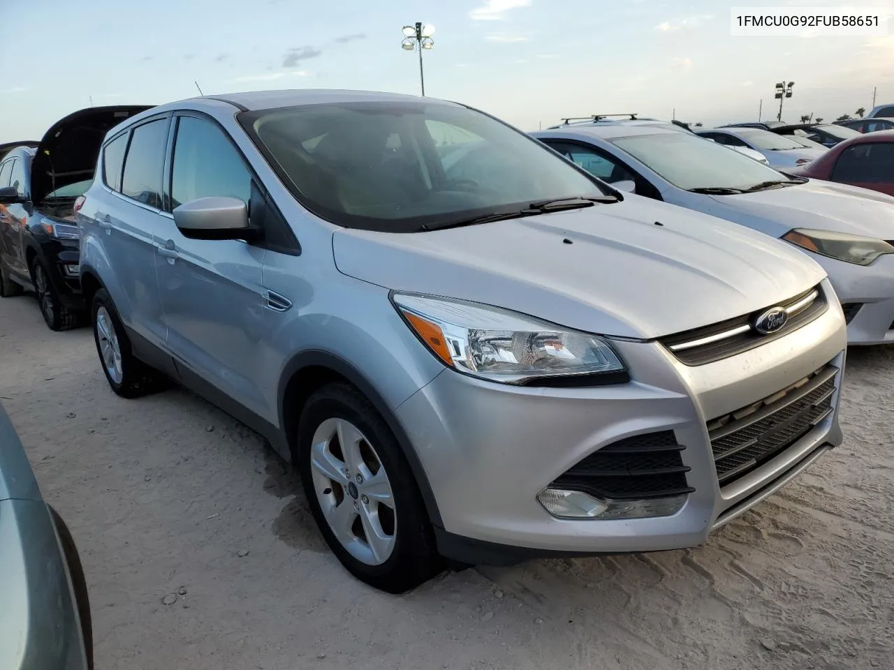 2015 Ford Escape Se VIN: 1FMCU0G92FUB58651 Lot: 75661794