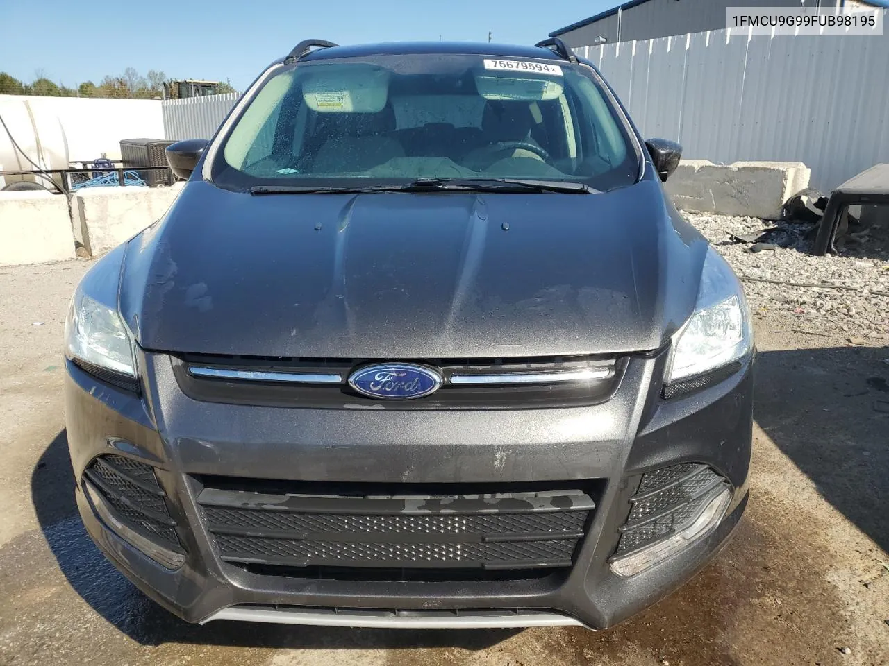 2015 Ford Escape Se VIN: 1FMCU9G99FUB98195 Lot: 75679594