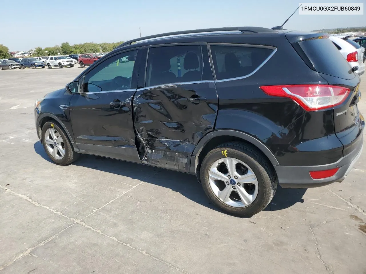 2015 Ford Escape Se VIN: 1FMCU0GX2FUB60849 Lot: 75801614