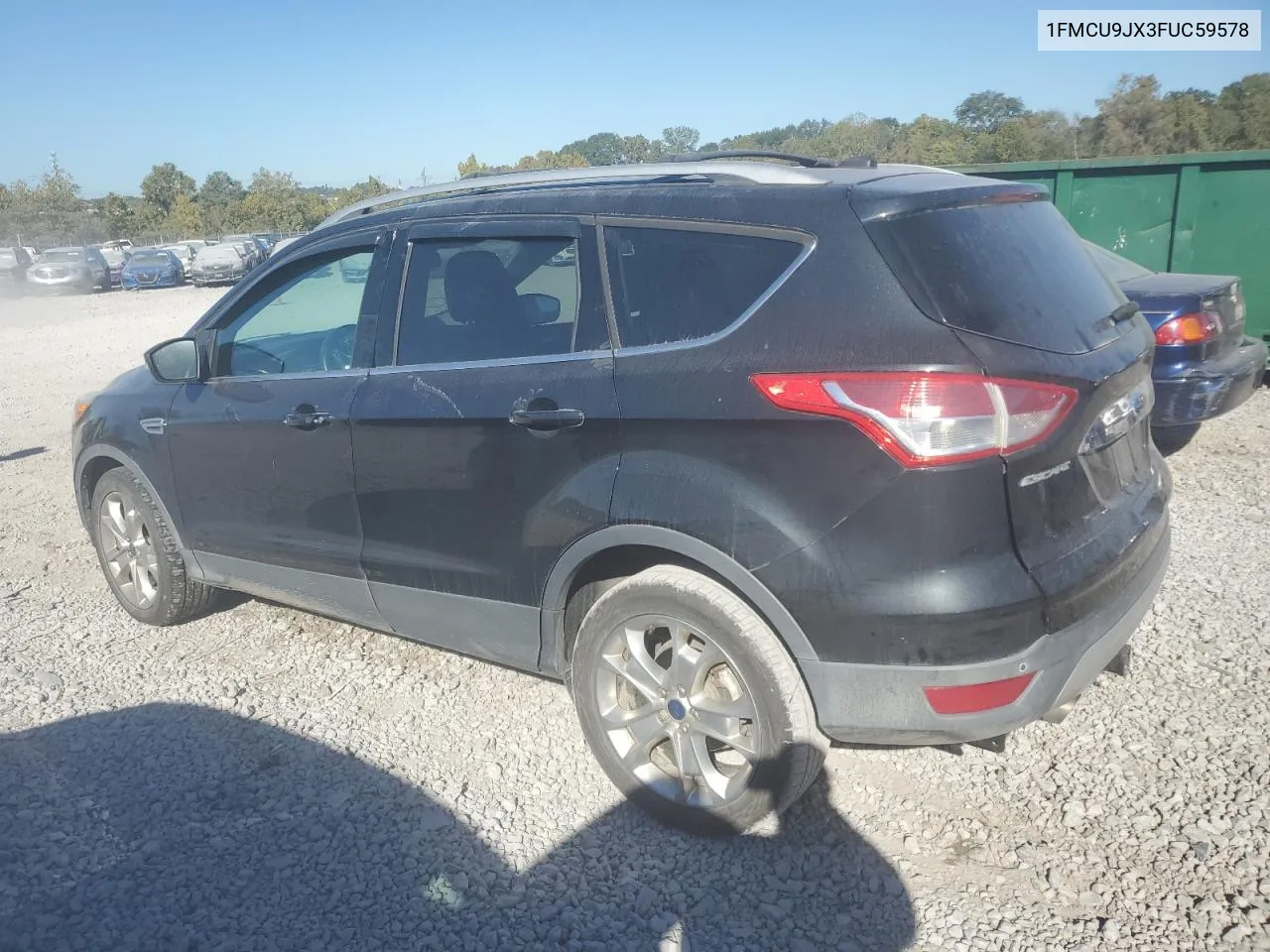 2015 Ford Escape Titanium VIN: 1FMCU9JX3FUC59578 Lot: 75861244