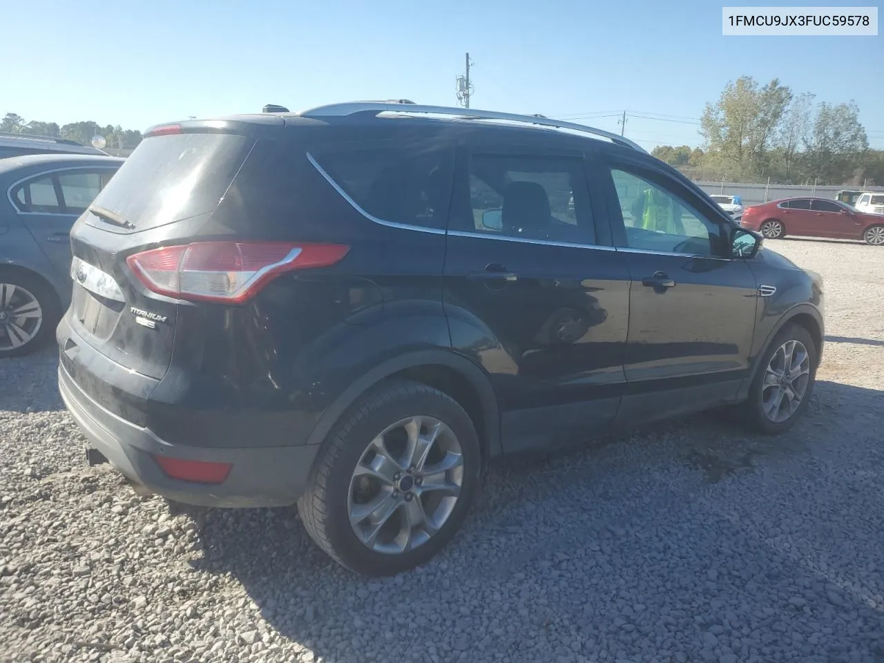 2015 Ford Escape Titanium VIN: 1FMCU9JX3FUC59578 Lot: 75861244