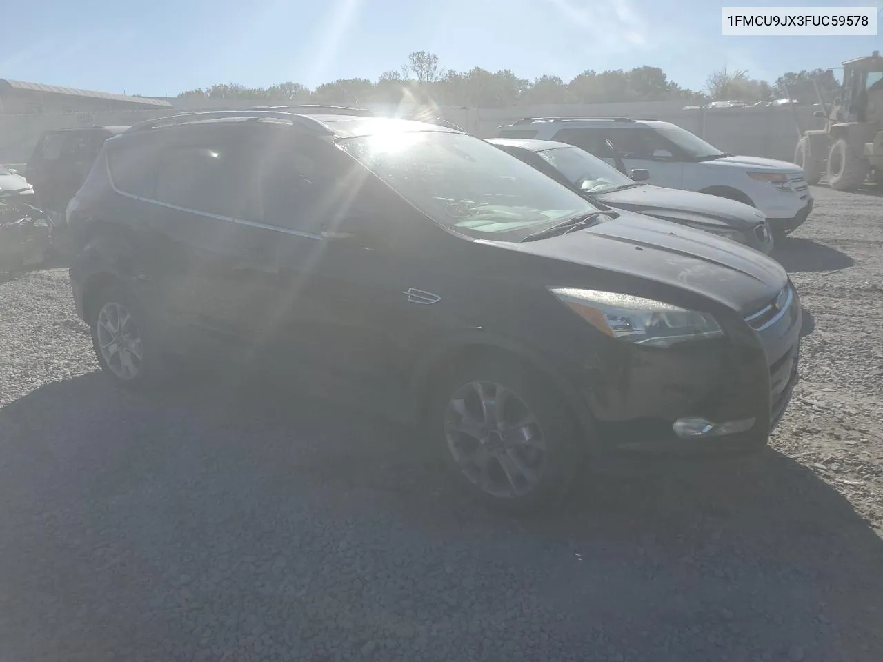 2015 Ford Escape Titanium VIN: 1FMCU9JX3FUC59578 Lot: 75861244