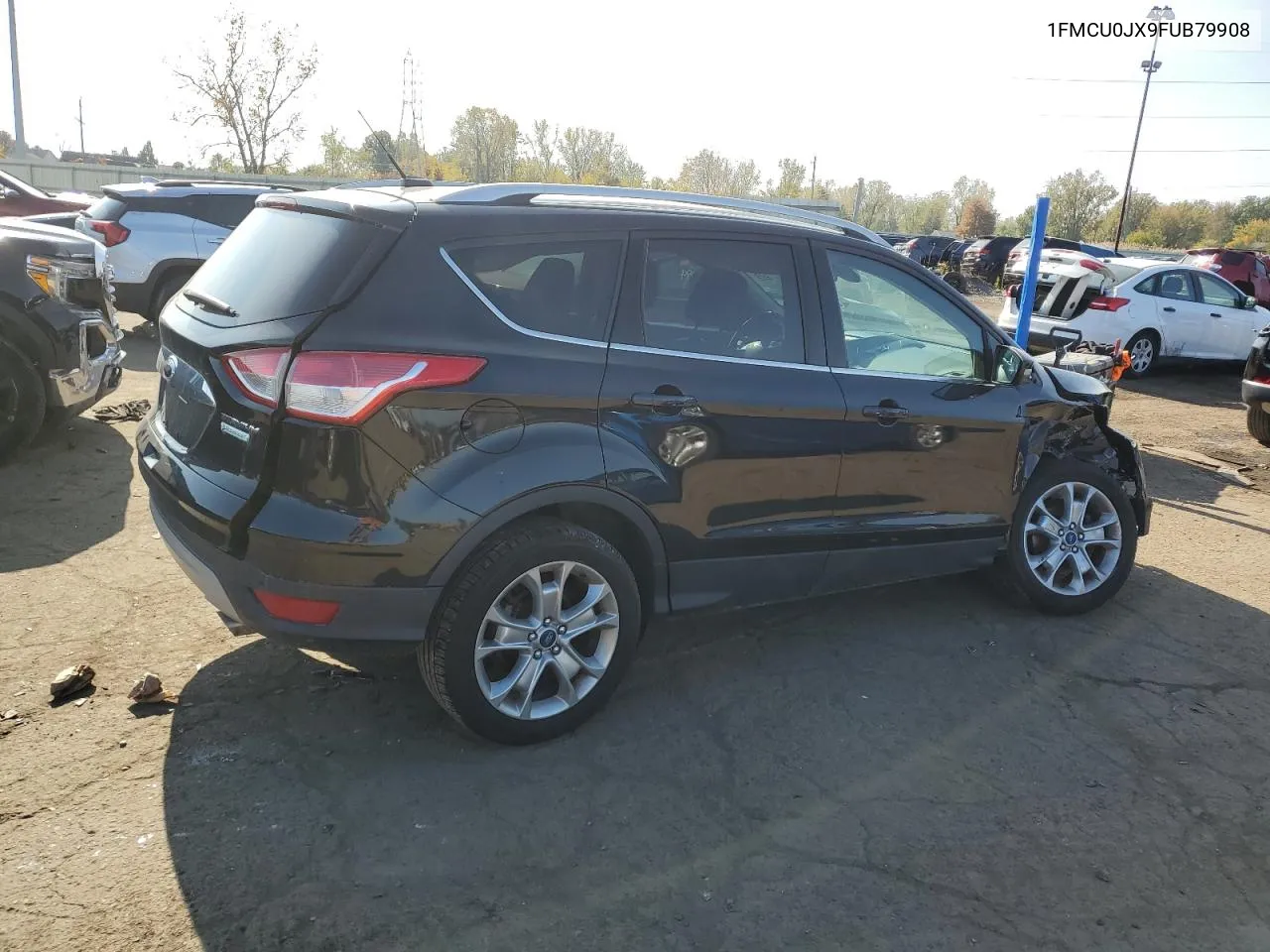 2015 Ford Escape Titanium VIN: 1FMCU0JX9FUB79908 Lot: 75941774