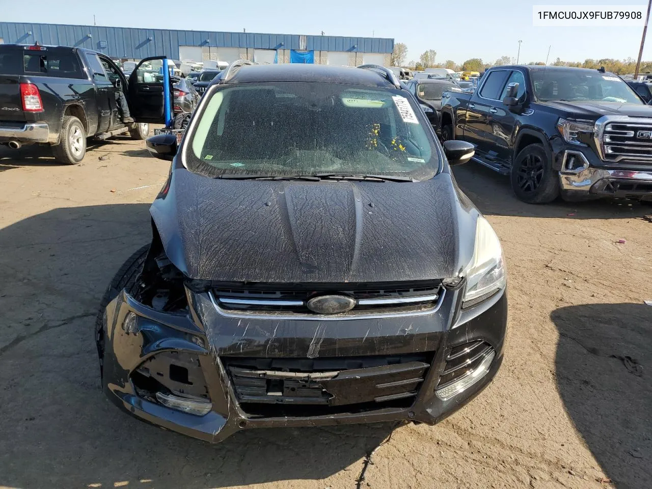 2015 Ford Escape Titanium VIN: 1FMCU0JX9FUB79908 Lot: 75941774