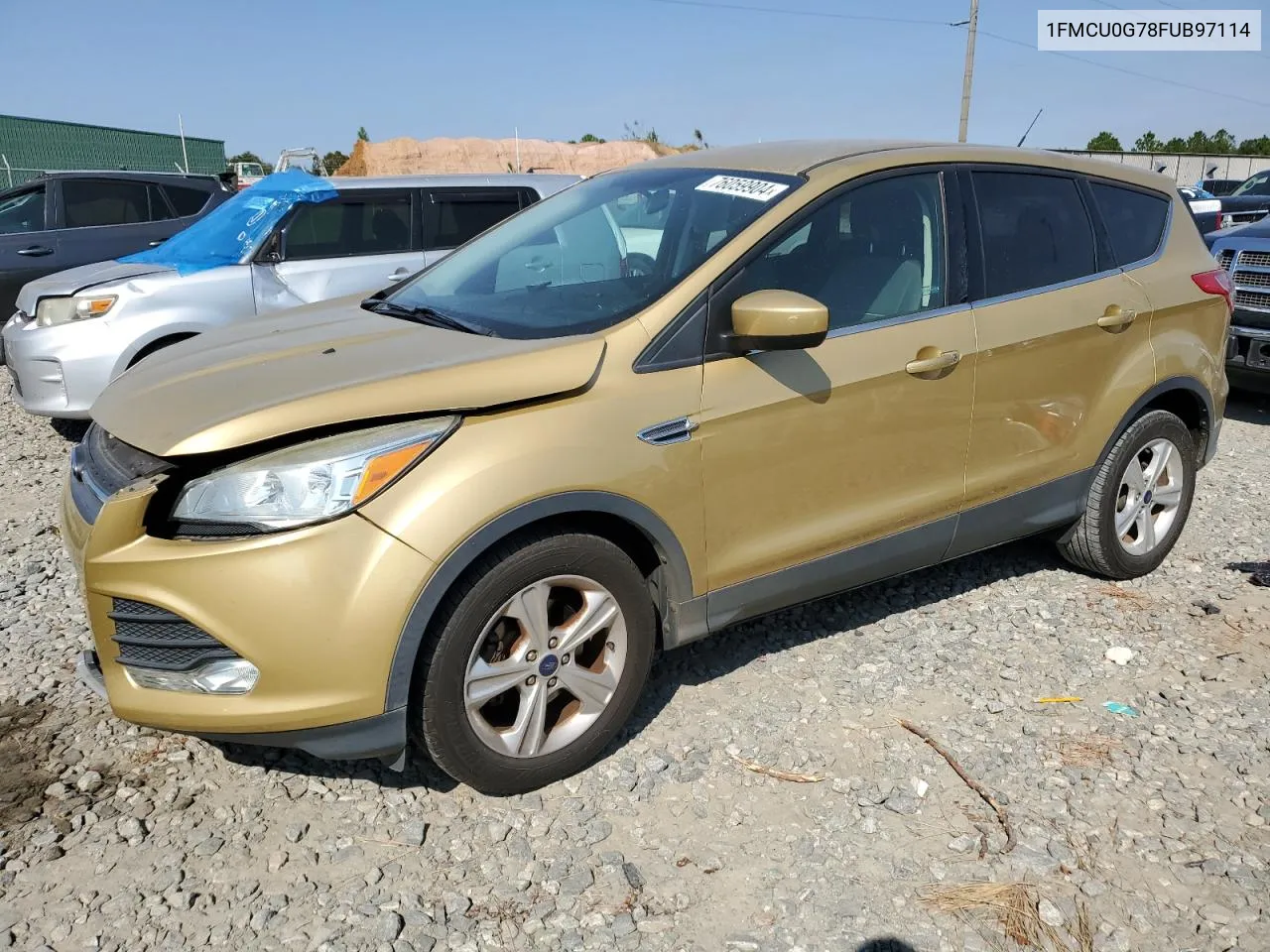 2015 Ford Escape Se VIN: 1FMCU0G78FUB97114 Lot: 76059904