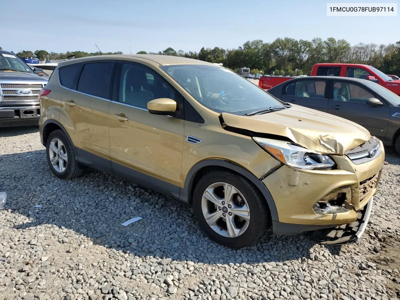 2015 Ford Escape Se VIN: 1FMCU0G78FUB97114 Lot: 76059904