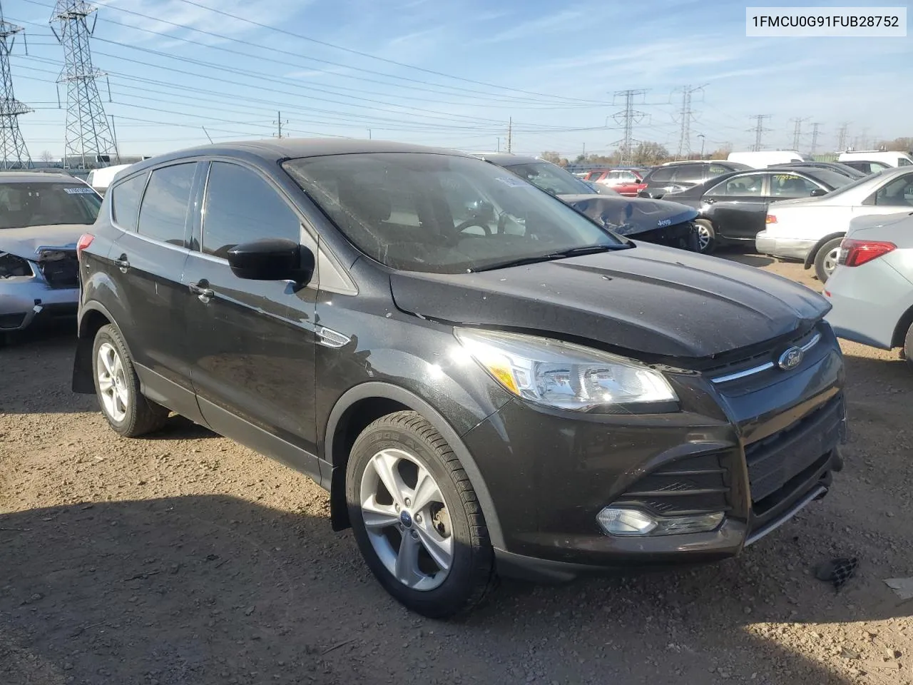 2015 Ford Escape Se VIN: 1FMCU0G91FUB28752 Lot: 76208934