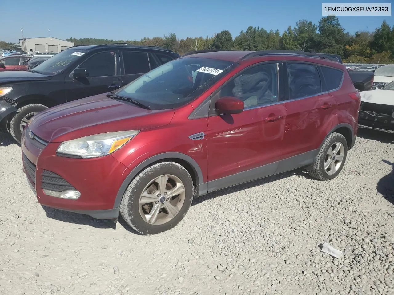 2015 Ford Escape Se VIN: 1FMCU0GX8FUA22393 Lot: 76247474