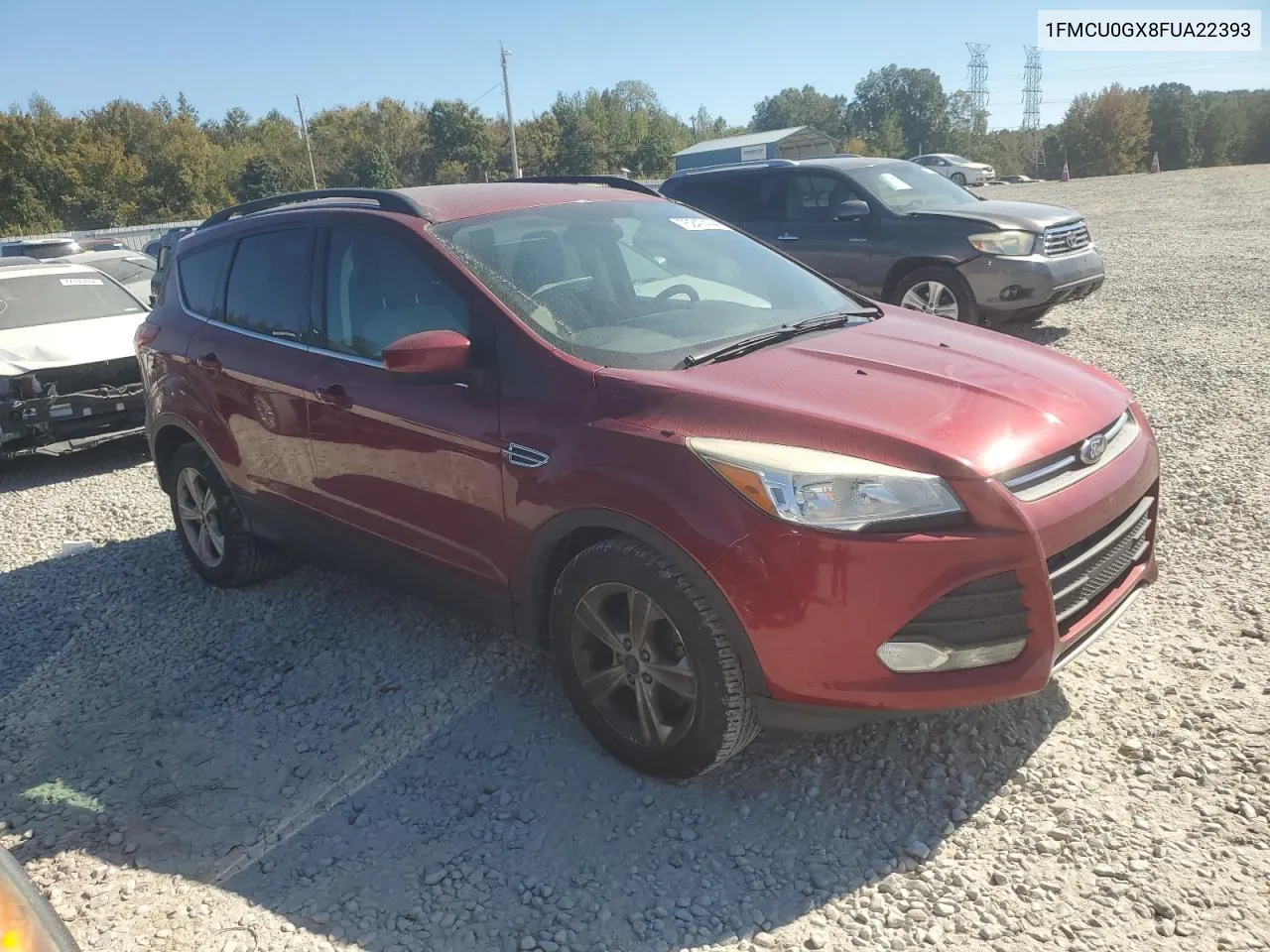 2015 Ford Escape Se VIN: 1FMCU0GX8FUA22393 Lot: 76247474